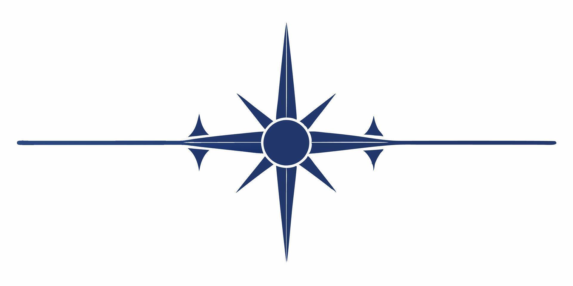 Modern and delicate ornament underline design your projects. vector
