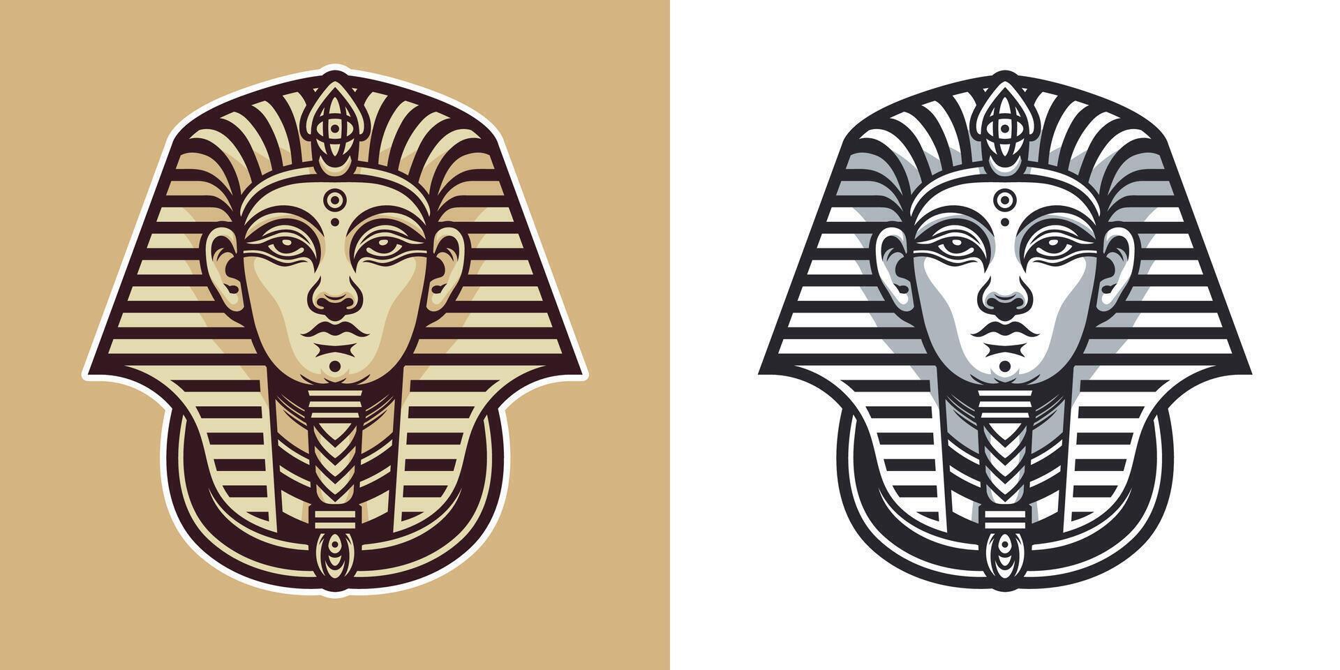 Egyptian Sphinx Illustration vector