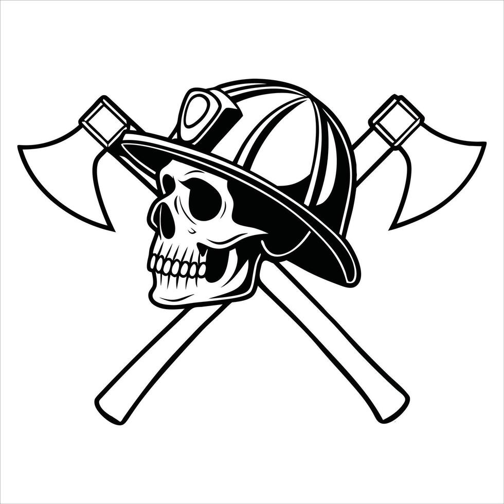 Firefighter Clipart for Fire Safety Graphics vector