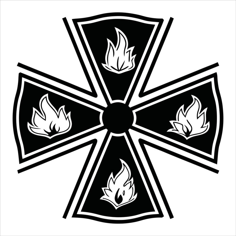 Firefighter Clipart for Community Safety Programs vector