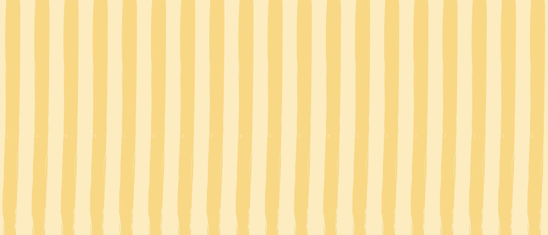 Pastel yellow stripes. Simple background. Design element vector