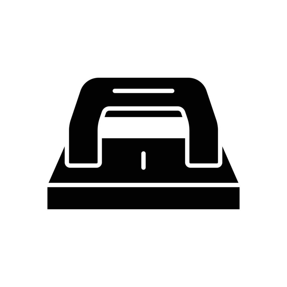 Simple and Modern Hole Punch Icon Set for Designers and Creators vector