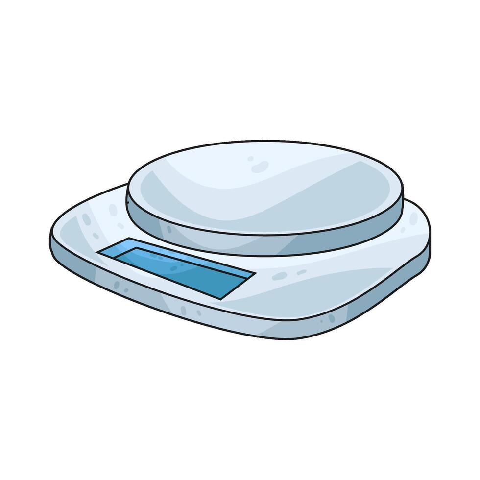 illustration of lab scale vector