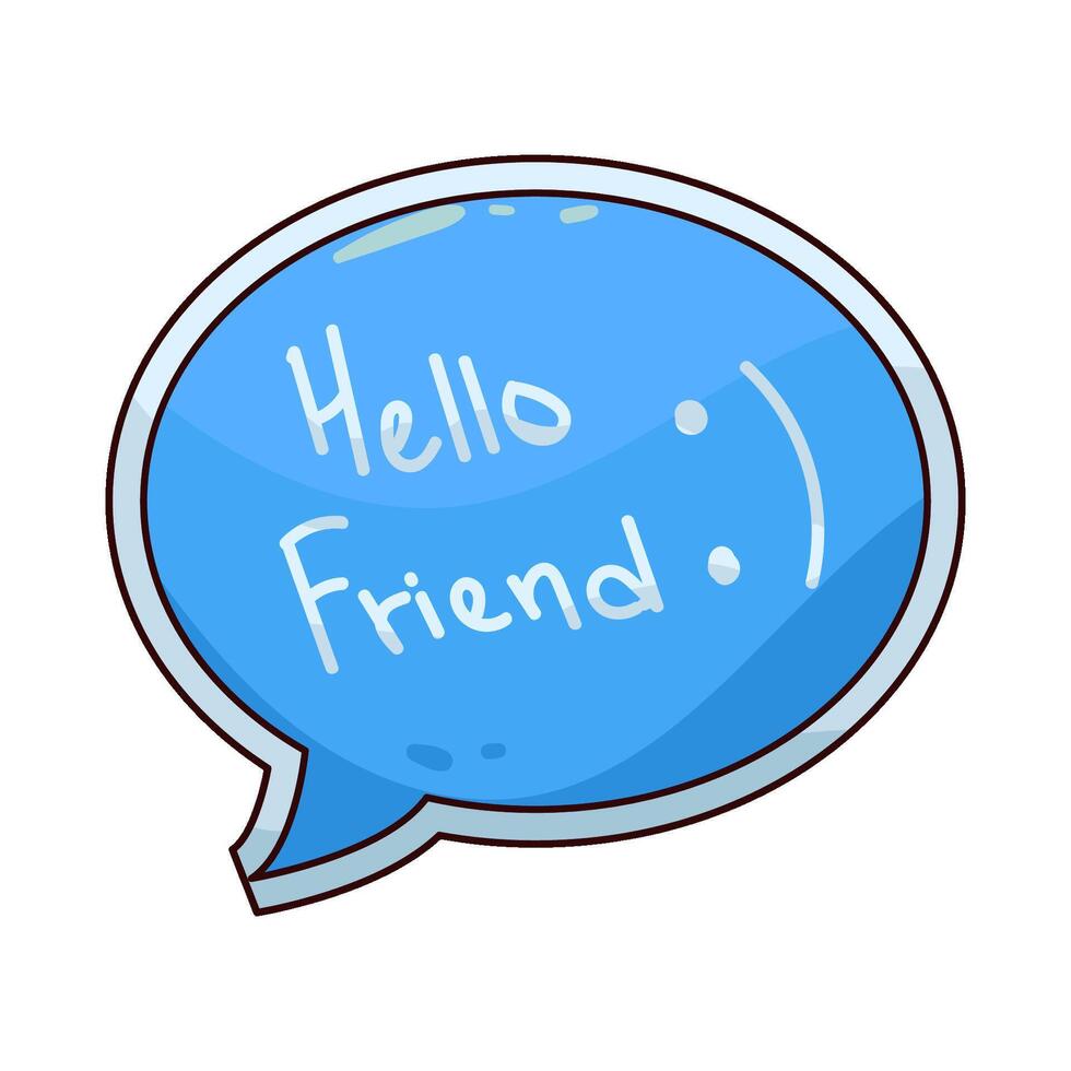 Chat Bubble illustration vector