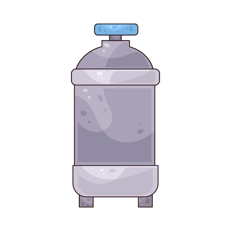 Liquid Nitrogen Container vector