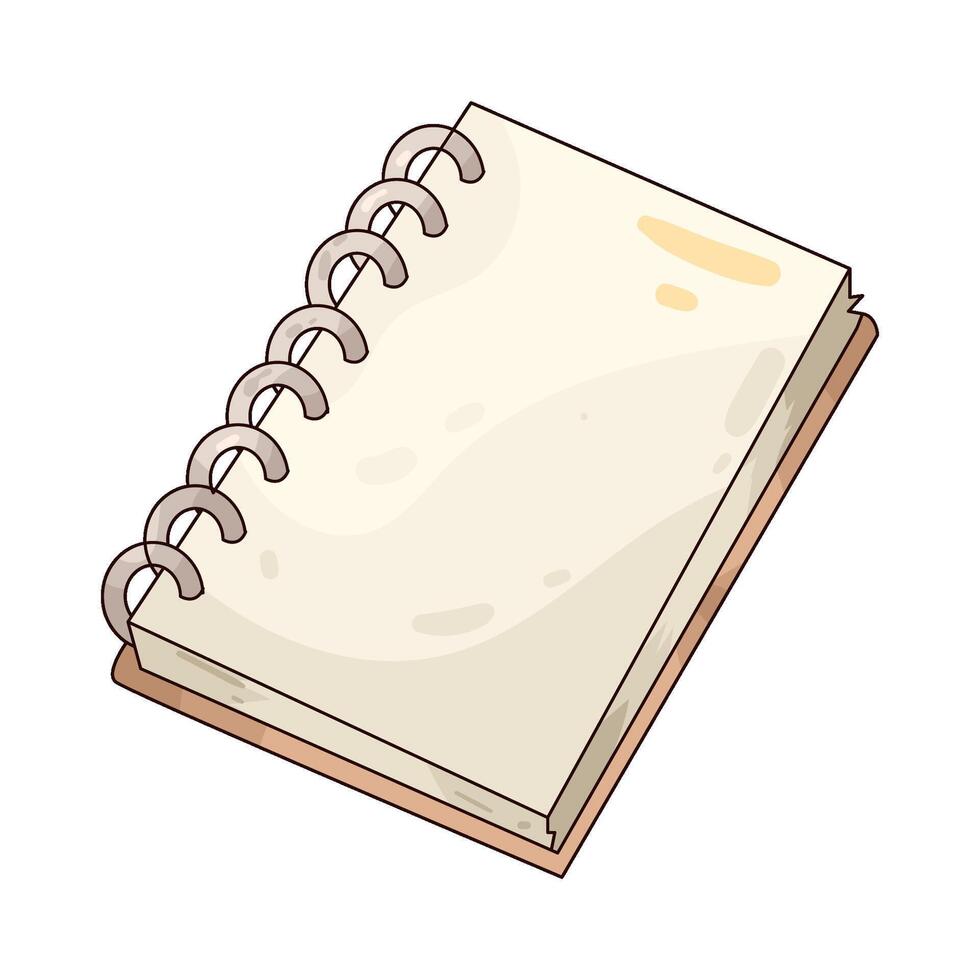 laboratory notebook illustration vector