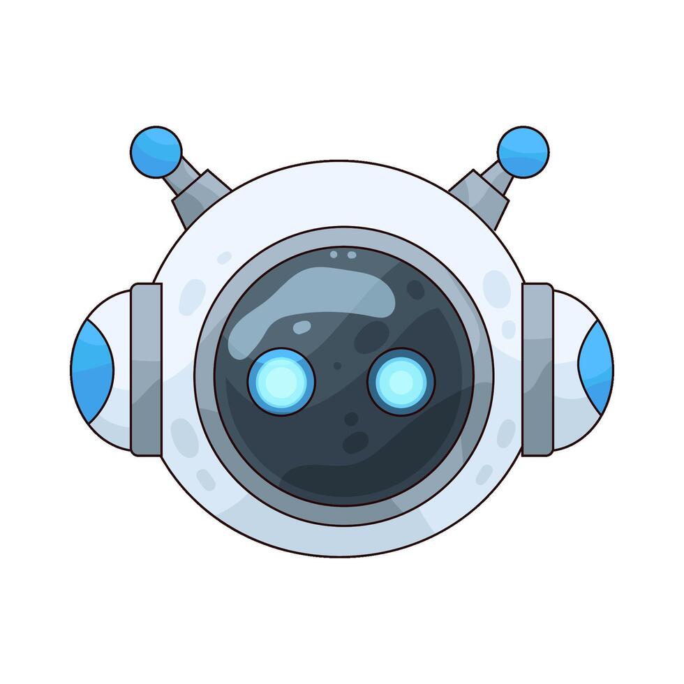 Laboratory Robot illustration vector