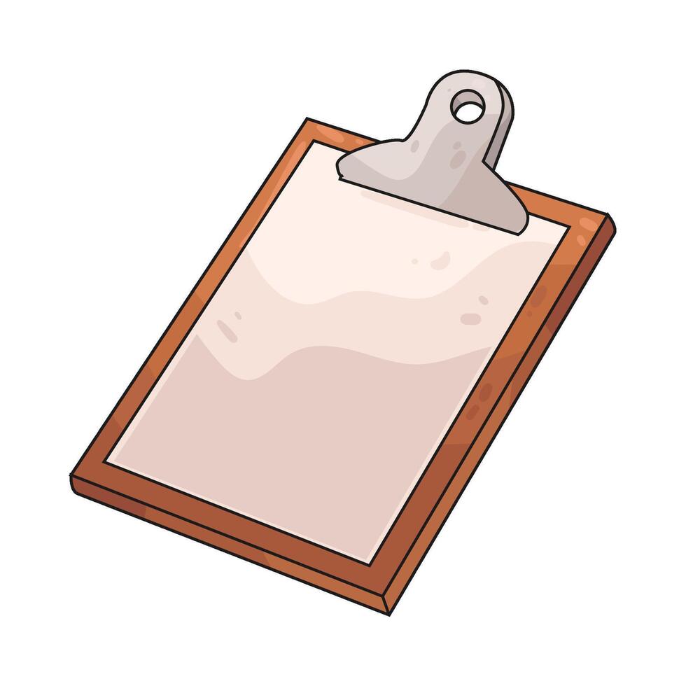 illustration of clipboards vector