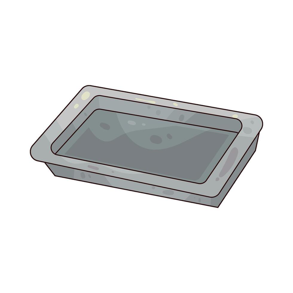 Sample Tray illustration vector