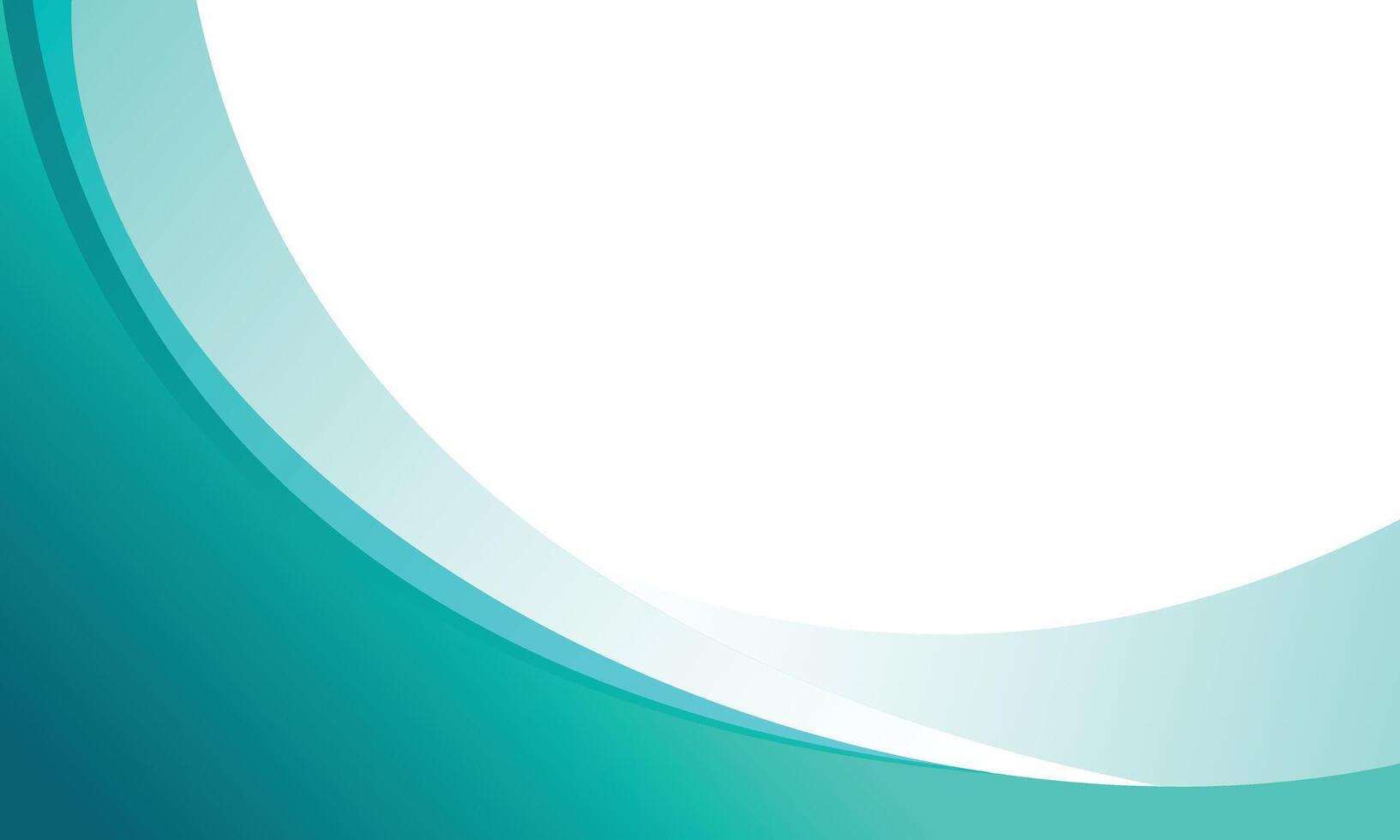 Abstract curved blue border lines modern background vector