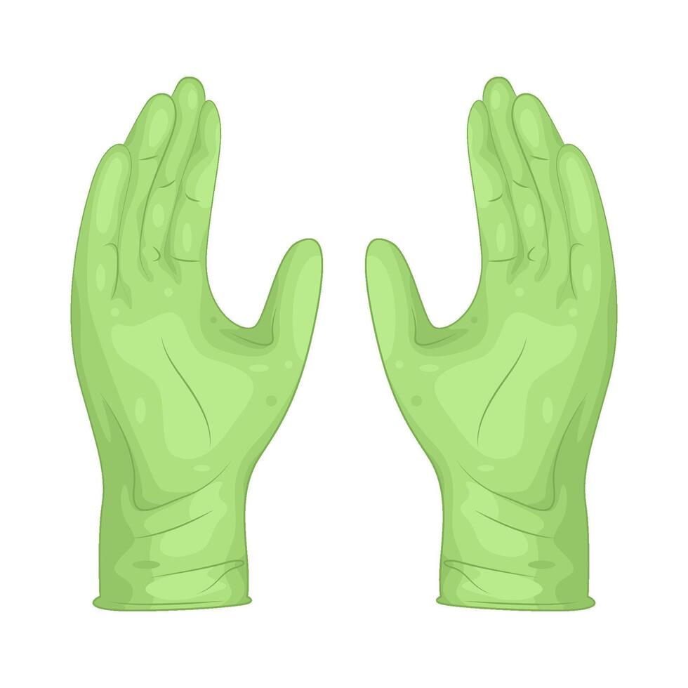 Protective Gloves Illustration vector