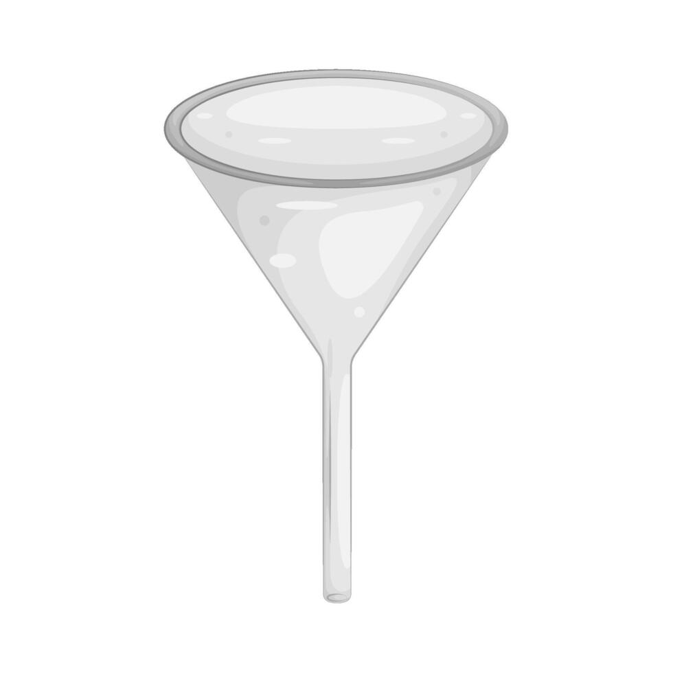 Illustration of lab Funnel vector