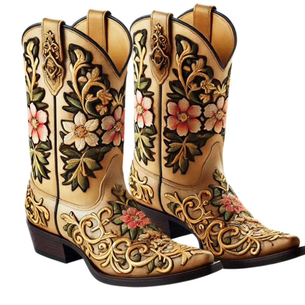 Western Cowboy Boots png
