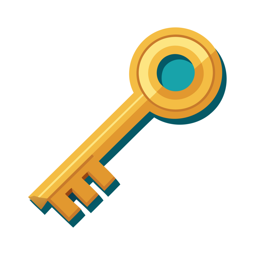 Key icon illustration png