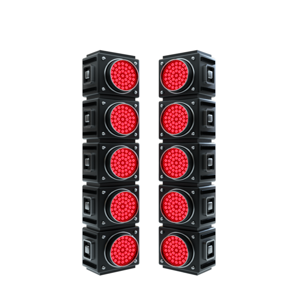 rendered reflector red light structure png