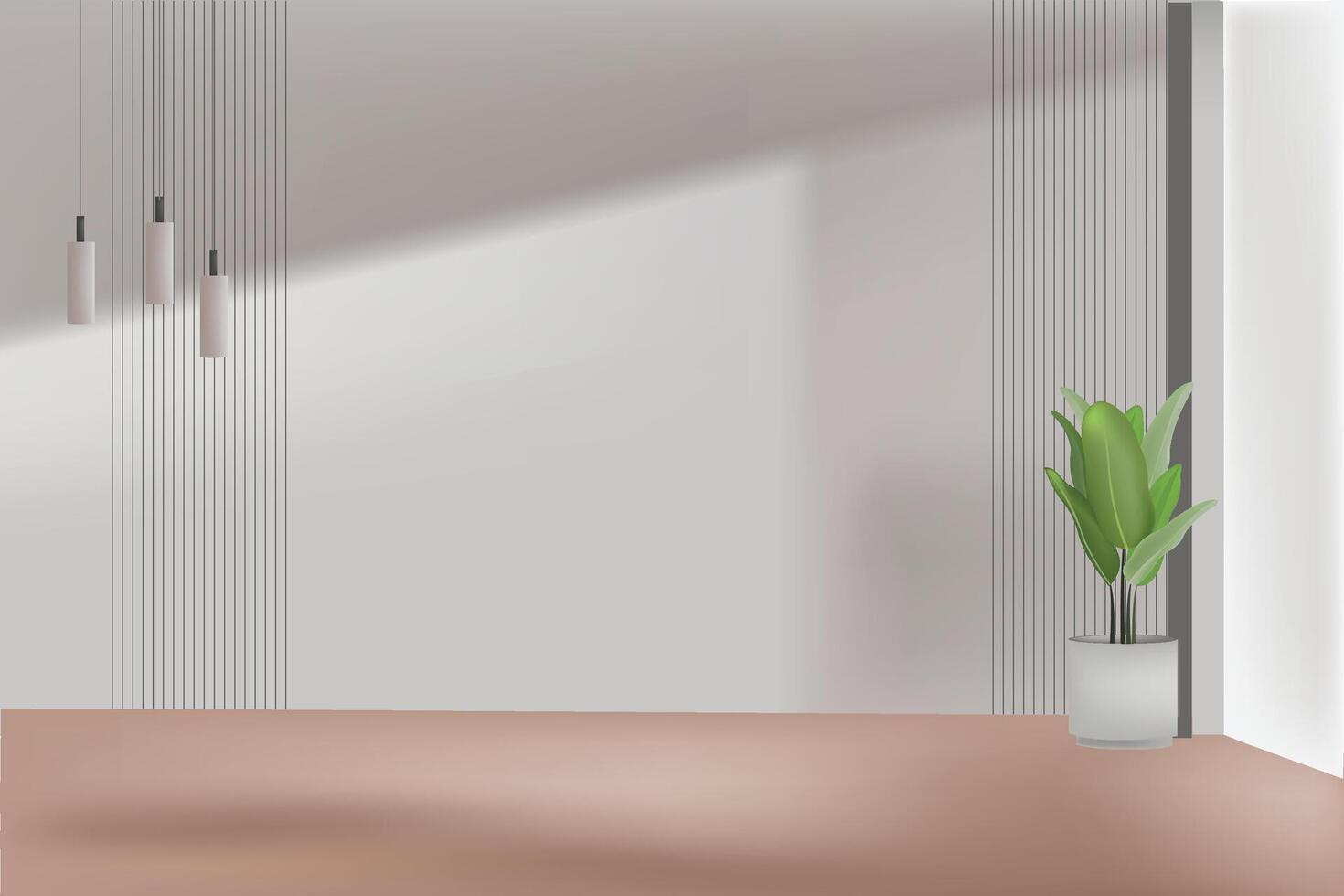 office background wall vector