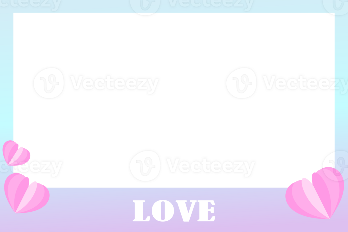 Pastel love background png