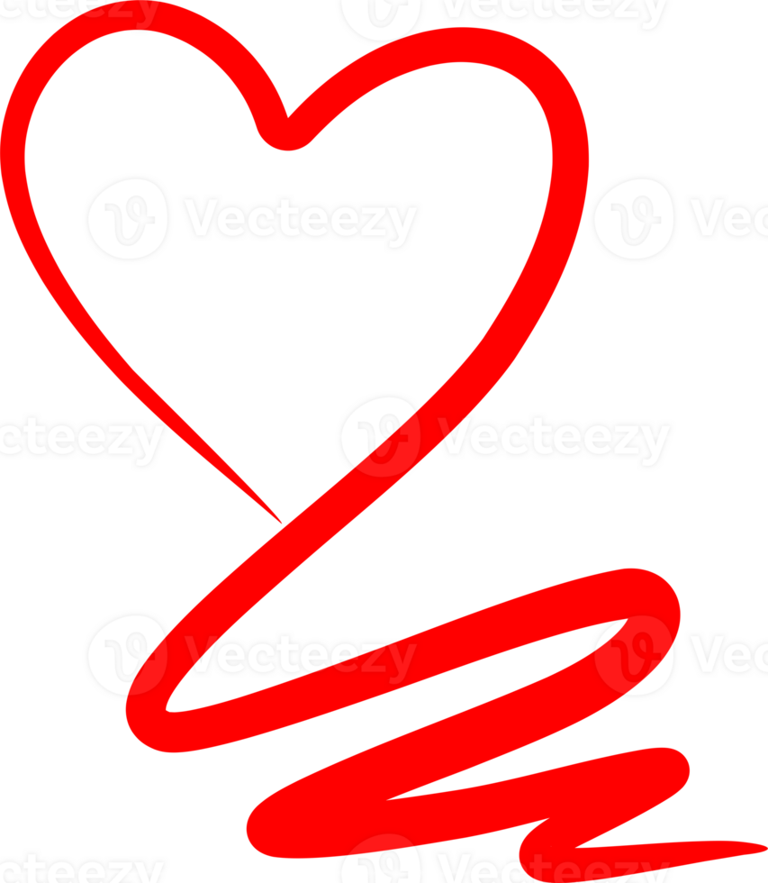 Red heart so hot png