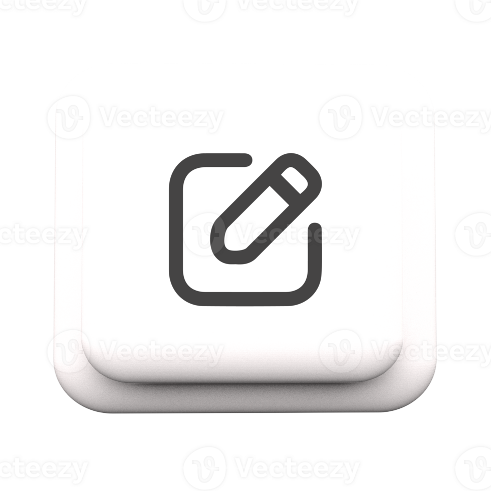 Edit icon outline png