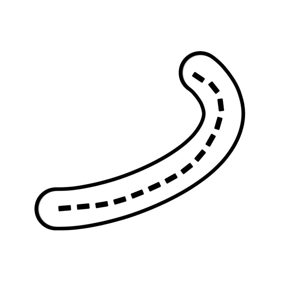 Hijaiyah Letter Ro Tracing png