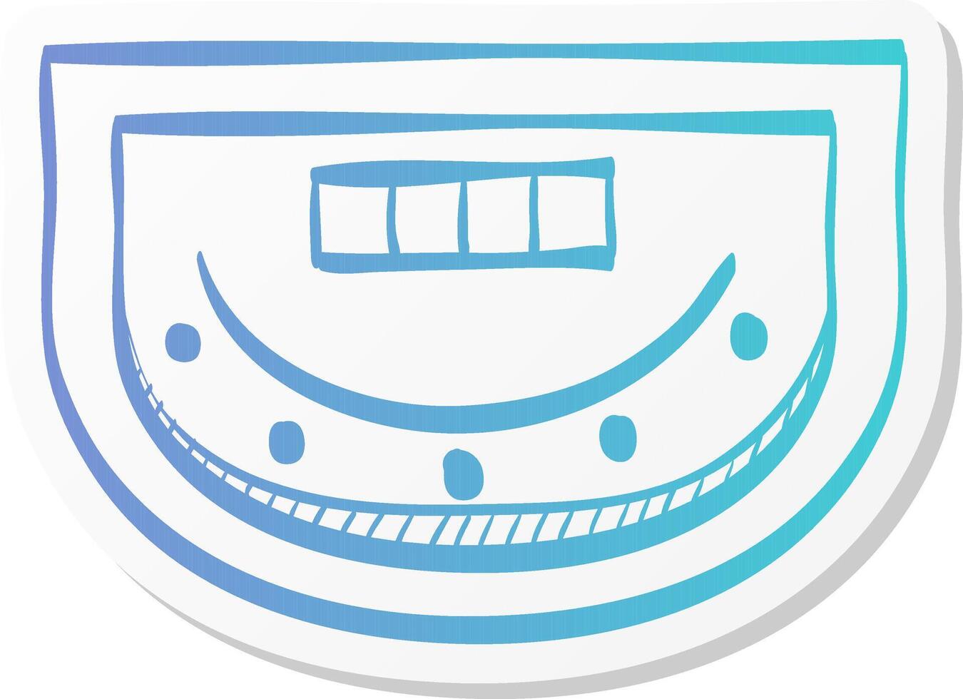 crap table icon with arrows in sticker color style leisure game gambling casino luck chance vector