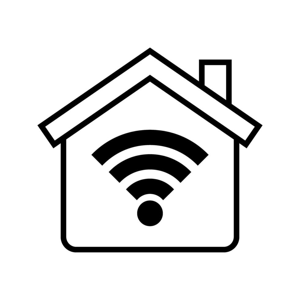 smart home icon vector
