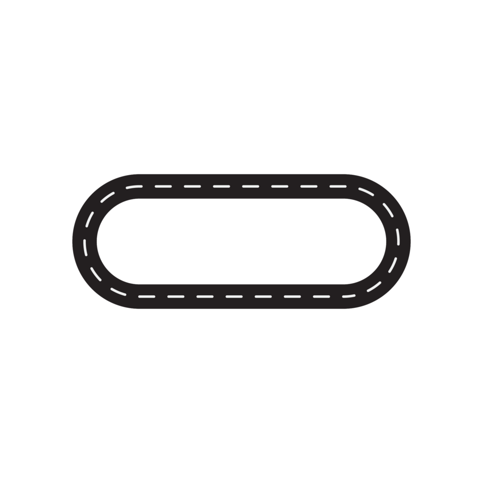 Playful Road Shape Graphics png