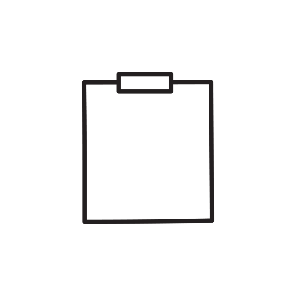 Minimalist Paper Sketch Art png