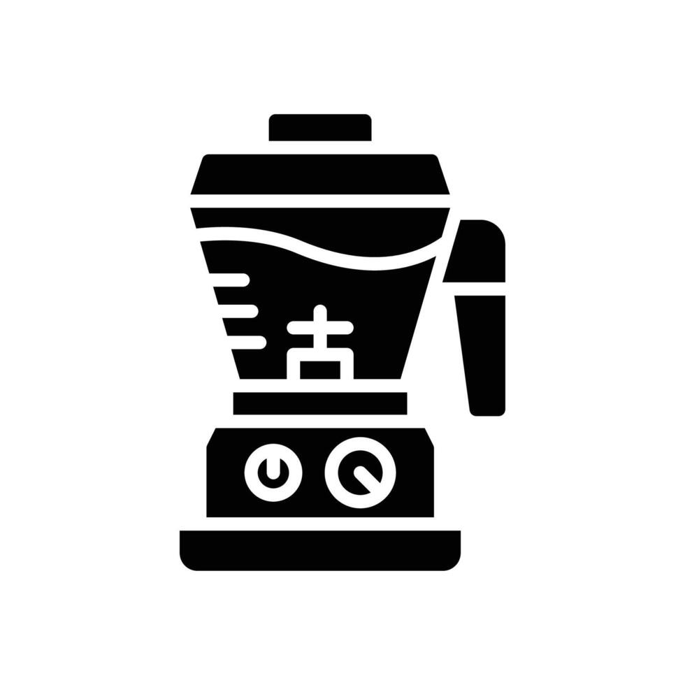 blender glyph icon for your website, mobile, presentation, and logo design. vector