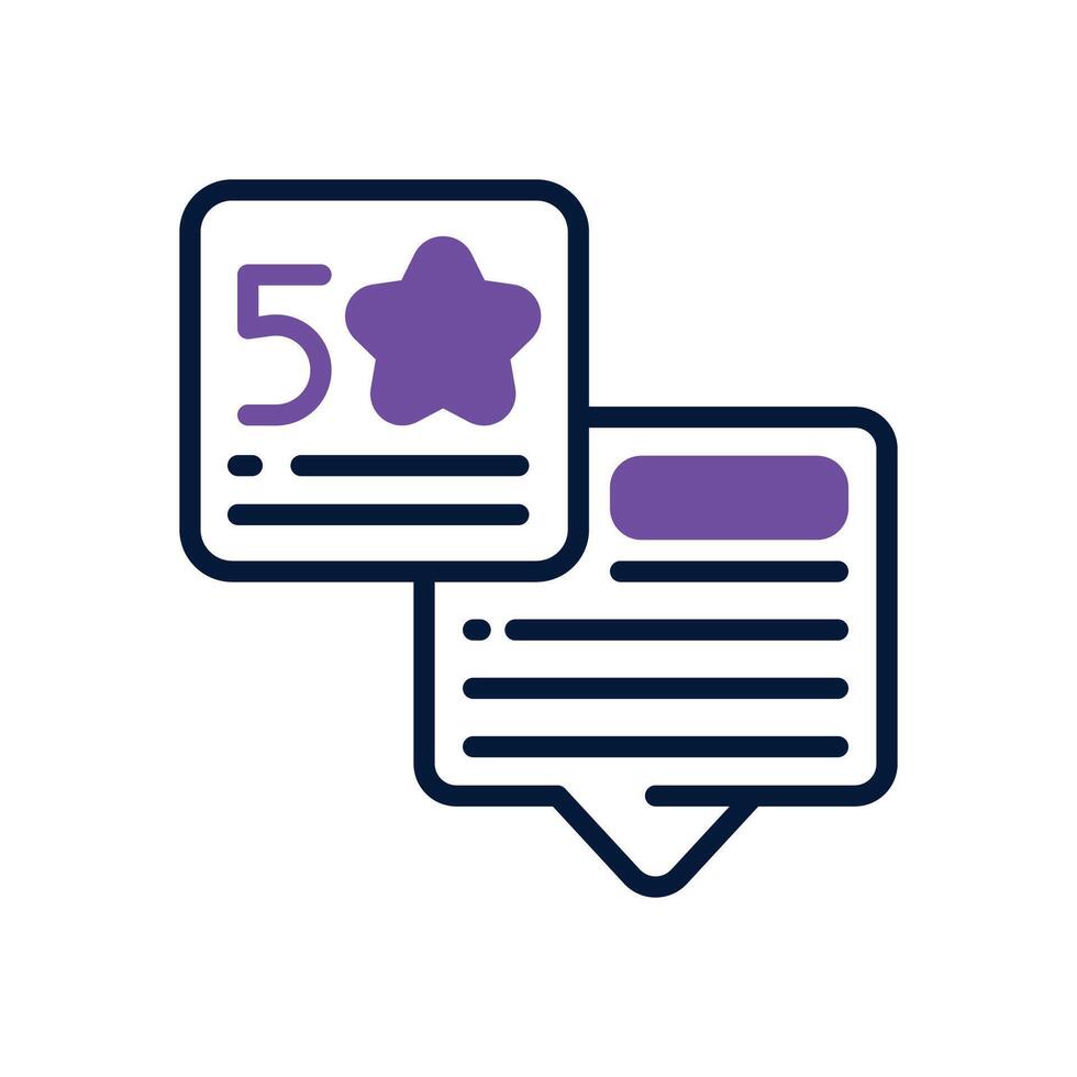 review dual tone for your website, mobile, presentation, and logo design. vector