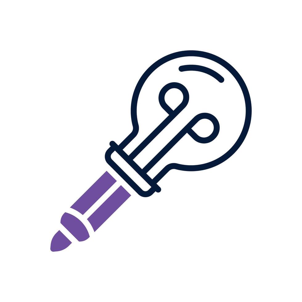 idea dual tone for your website, mobile, presentation, and logo design. vector