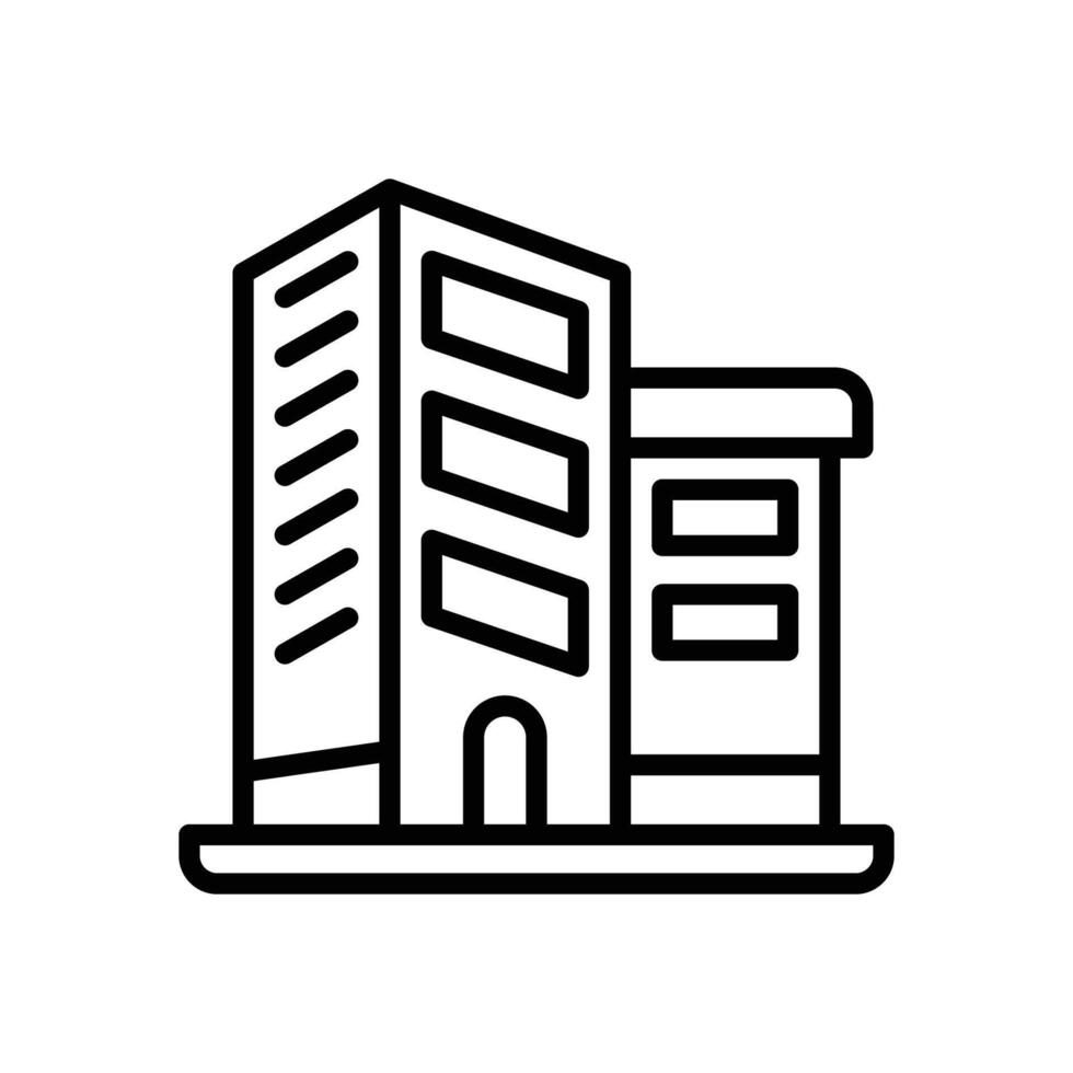 office line icon for your website, mobile, presentation, and logo design. vector