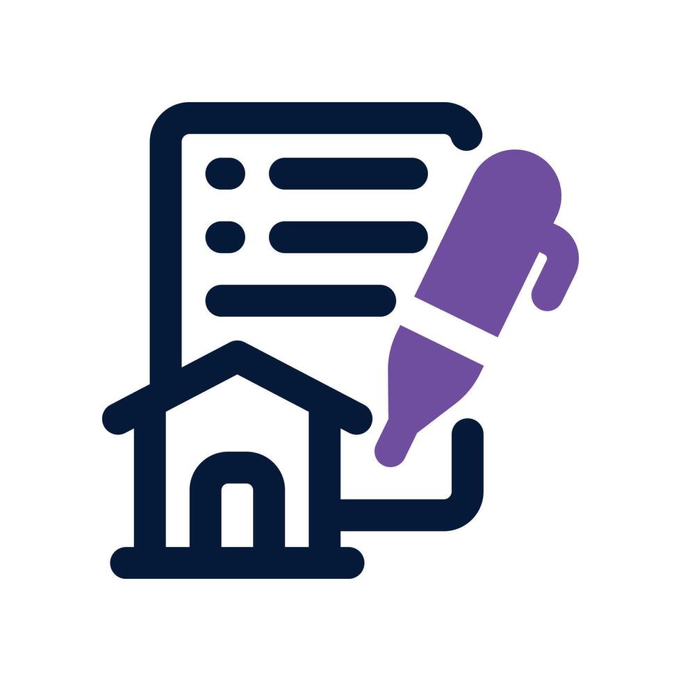 assets dual tone icon vector