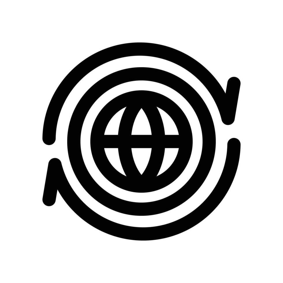 global line icon vector