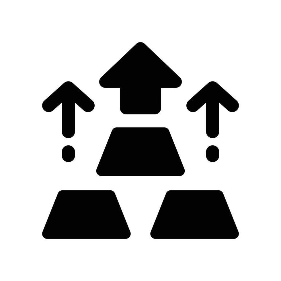 gold solid icon vector