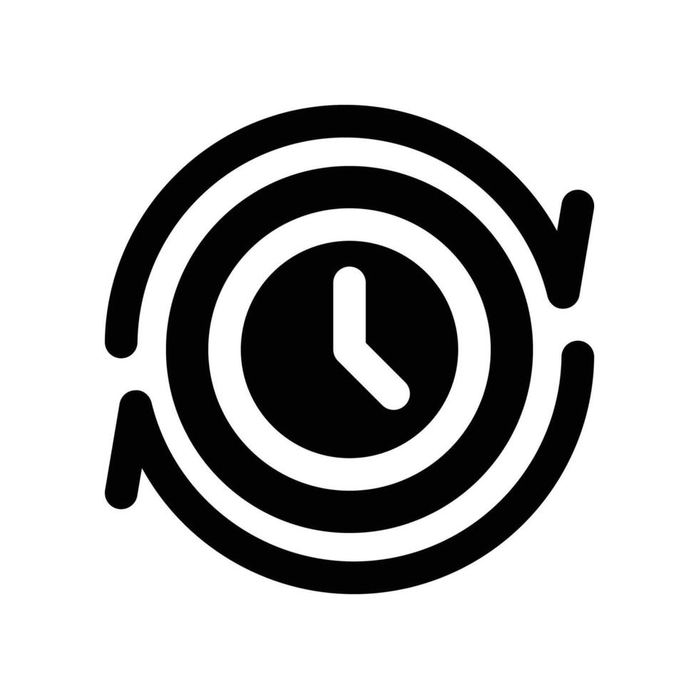 productivity solid icon vector