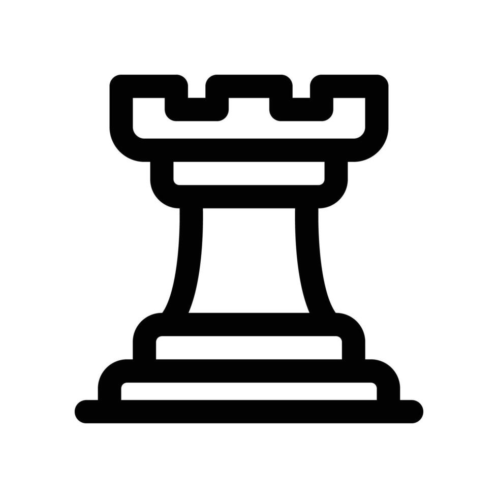 strategy line icon vector