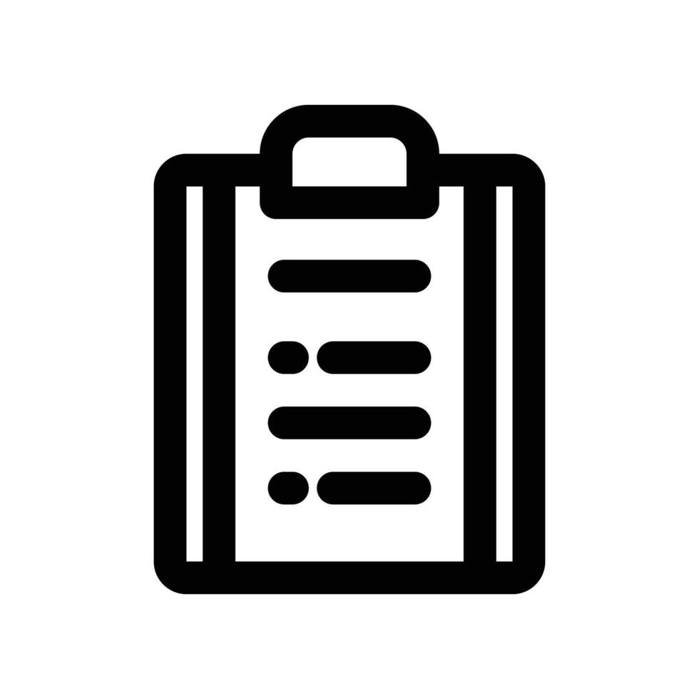 brief line icon vector