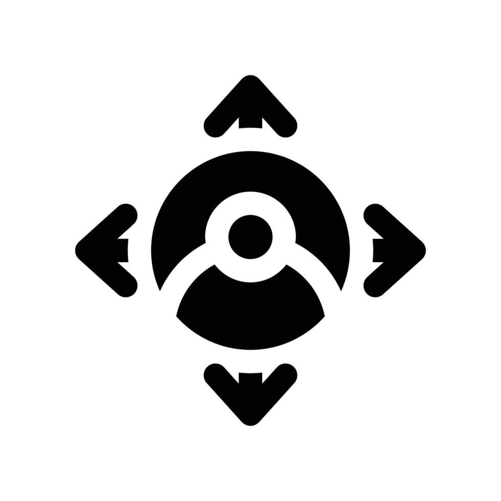 network solid icon vector