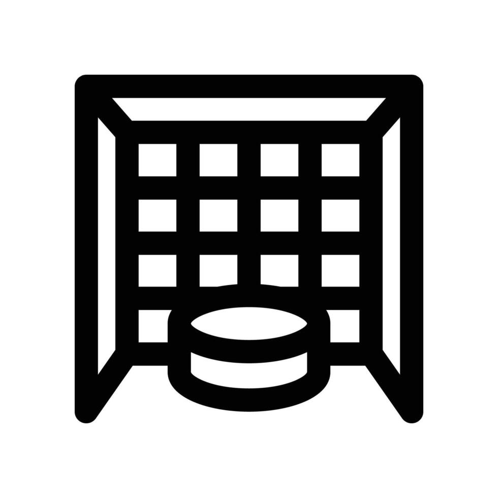 hockey goal for your website, mobile, presentation, and logo design. vector