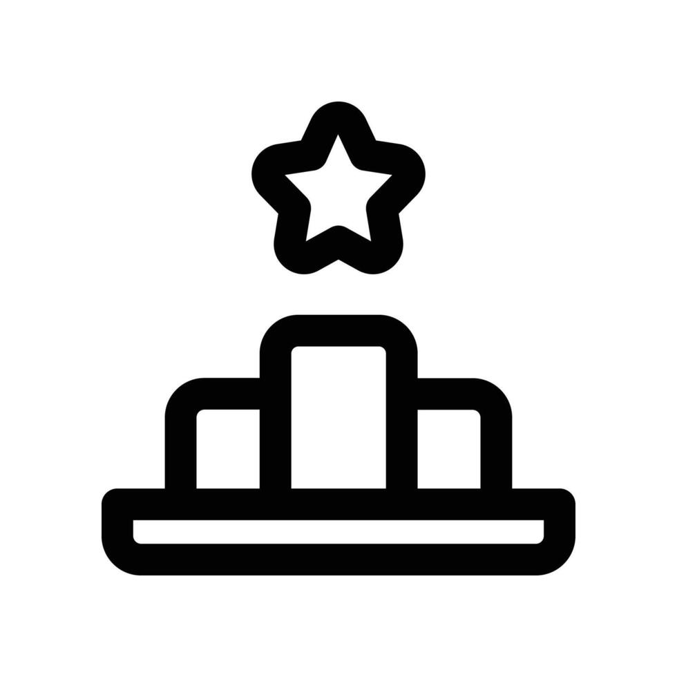podium for your website, mobile, presentation, and logo design. vector