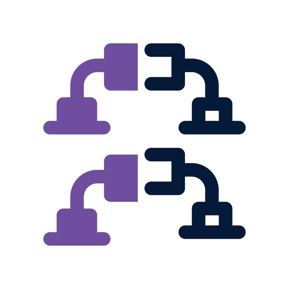 push up dual tone icon. icon for your website, mobile, presentation, and logo design. vector