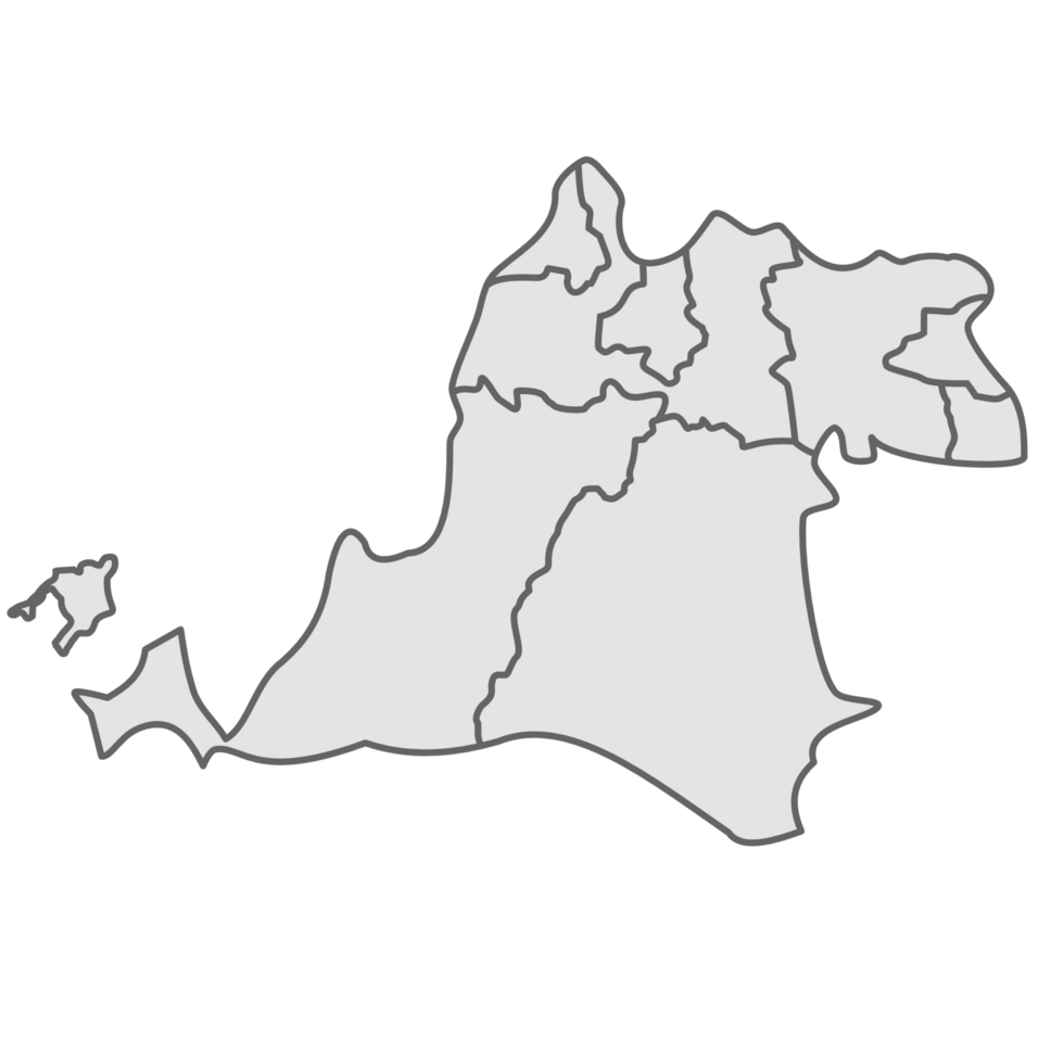 Banten Land Indonesia Map Icon png
