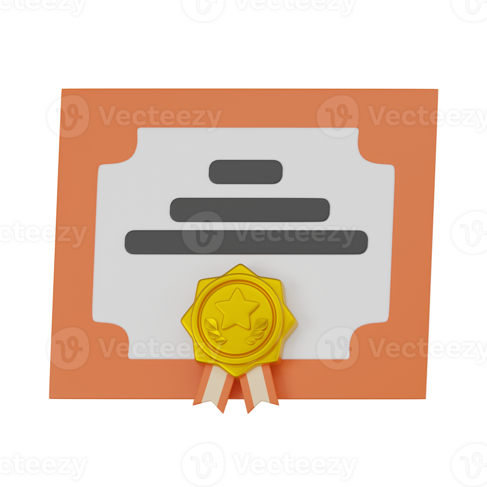 Graduation Certificate and Diploma, Icon Illustration png
