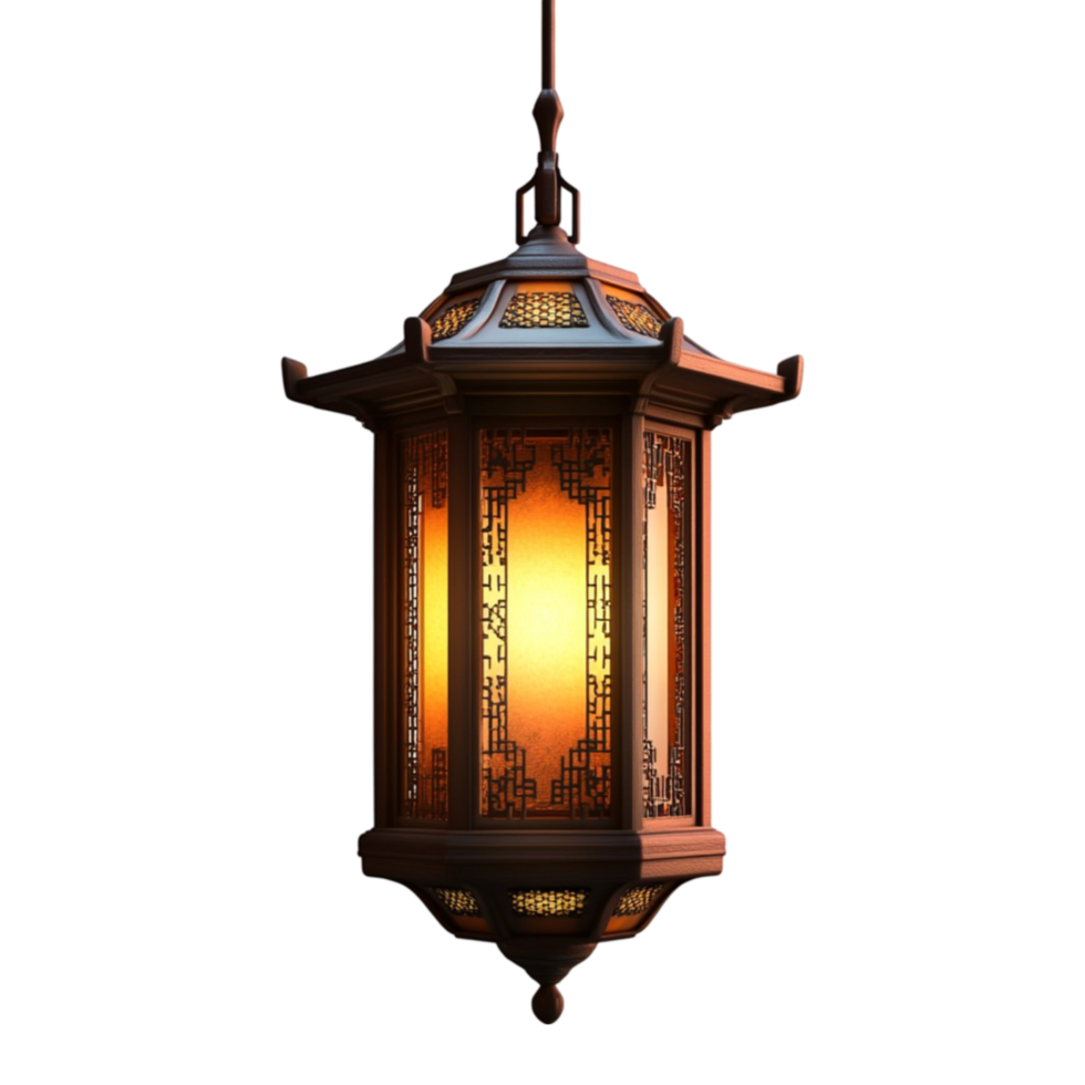 Oriental Lantern Hanging png