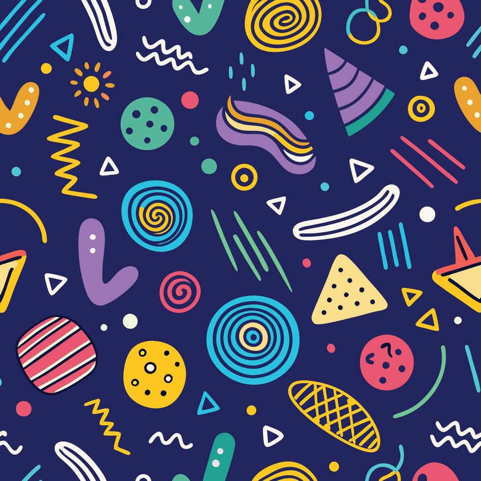 seamless pattern white background vector