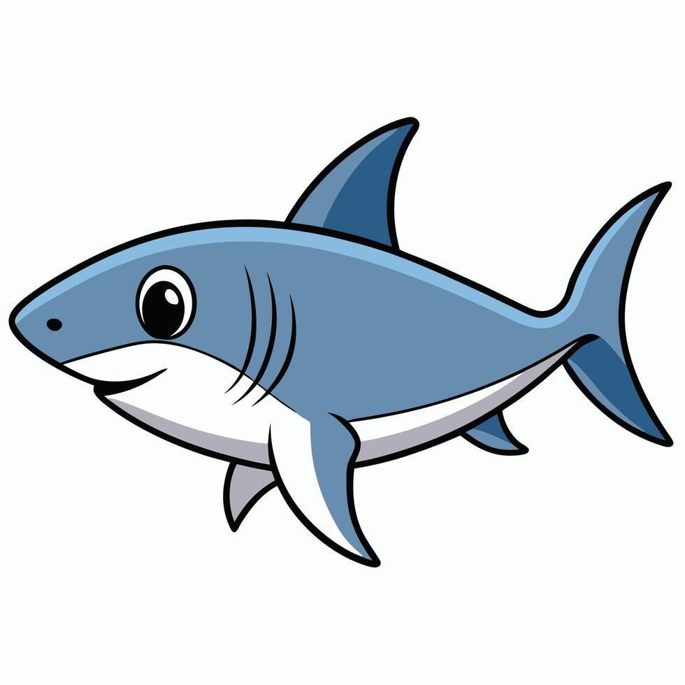 Line Art of Fish for Menu Layouts vector