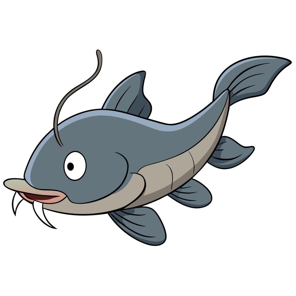 Tuna Fish for Menu and Restaurant Design vector