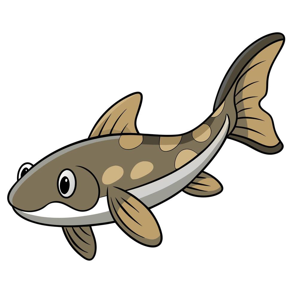 Minimal Fish for Branding Projects vector
