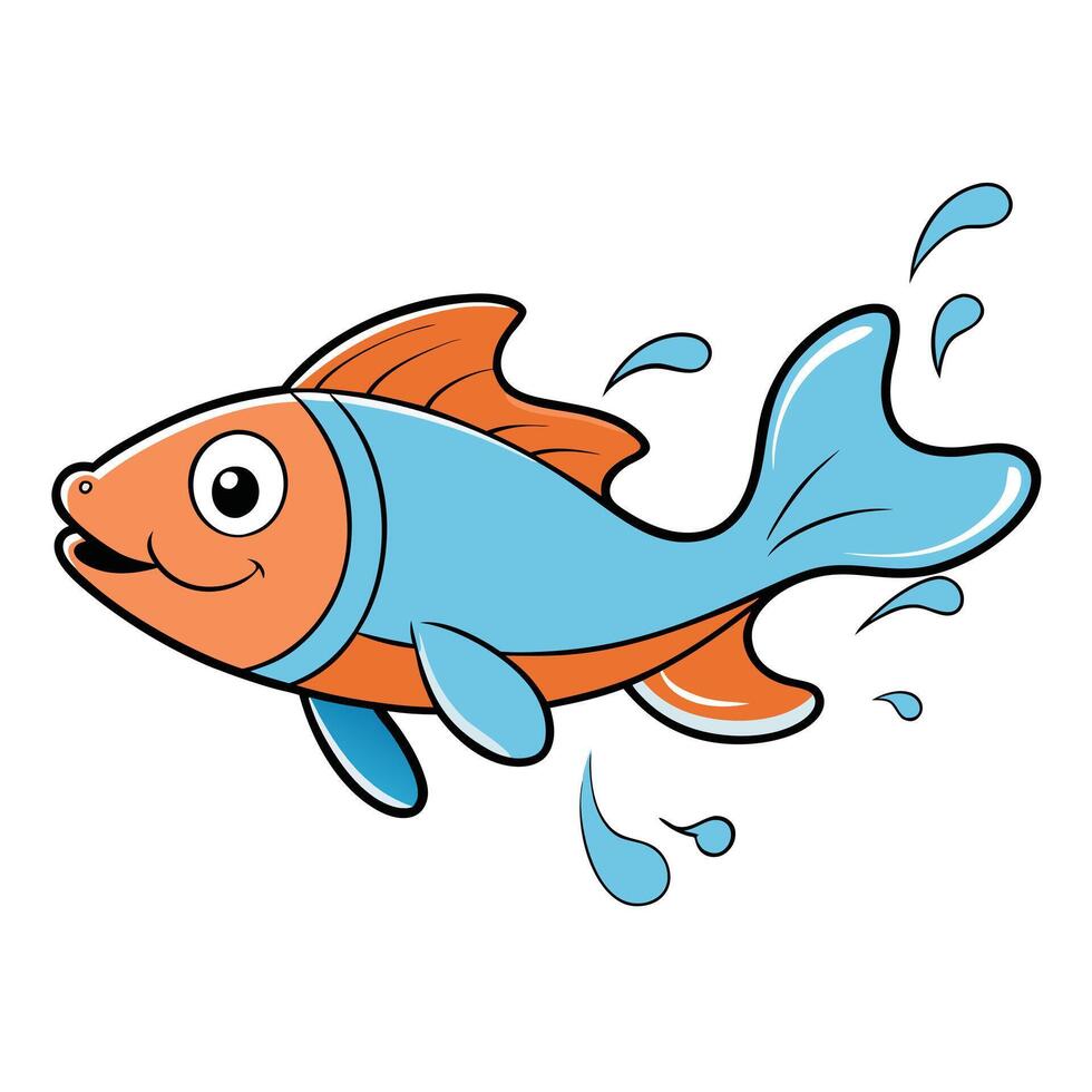 Guppy Fish Design for Sustainable Fishkeeping vector